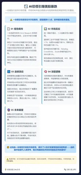 AI恐慌引爆美股暴跌