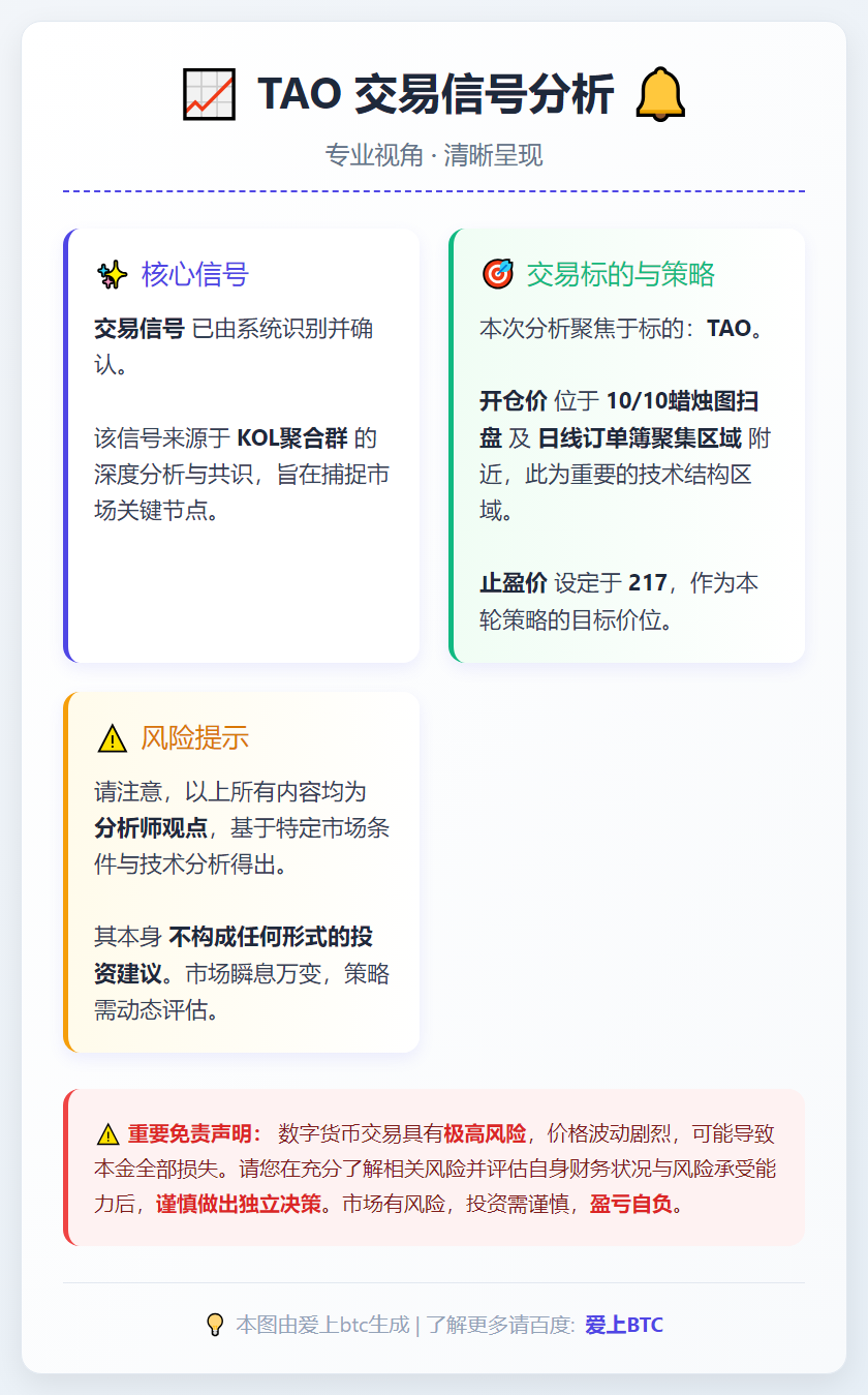 TAO交易信号