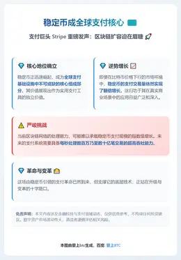 稳定币成全球支付核心