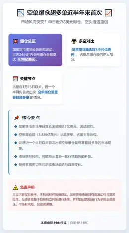 空单爆仓超多单近半年来首次