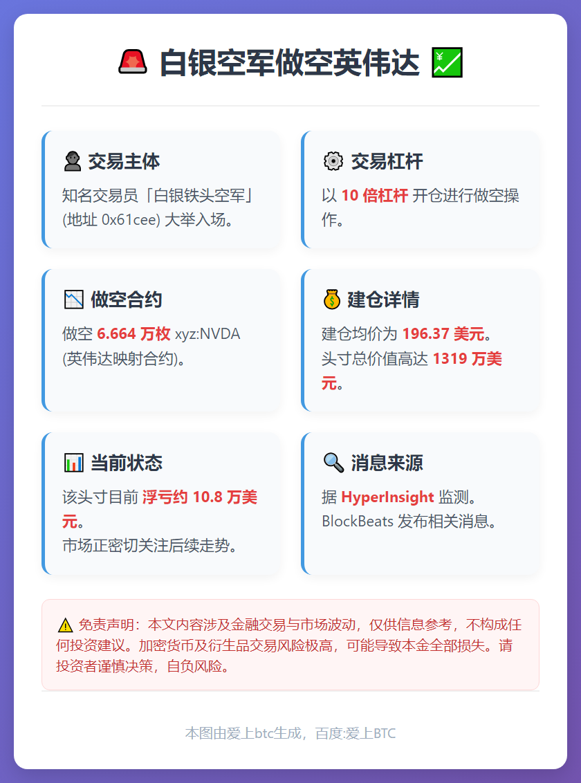 白银空军做空英伟达