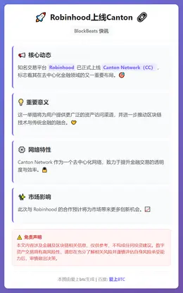 Robinhood上线Canton