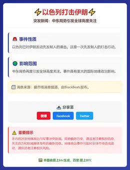 以色列打击伊朗