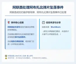 阿联酋处理阿布扎比弹片坠落事件