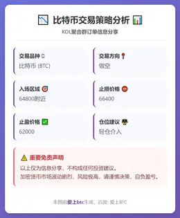 2026-02-28 23:19:08 比特币64800附近做空