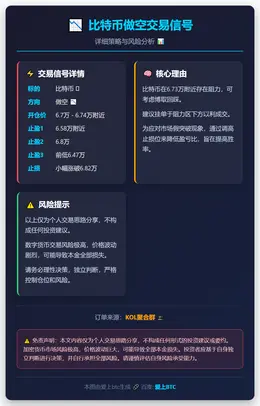 2026-03-01 03:53:09 比特币做空交易信号