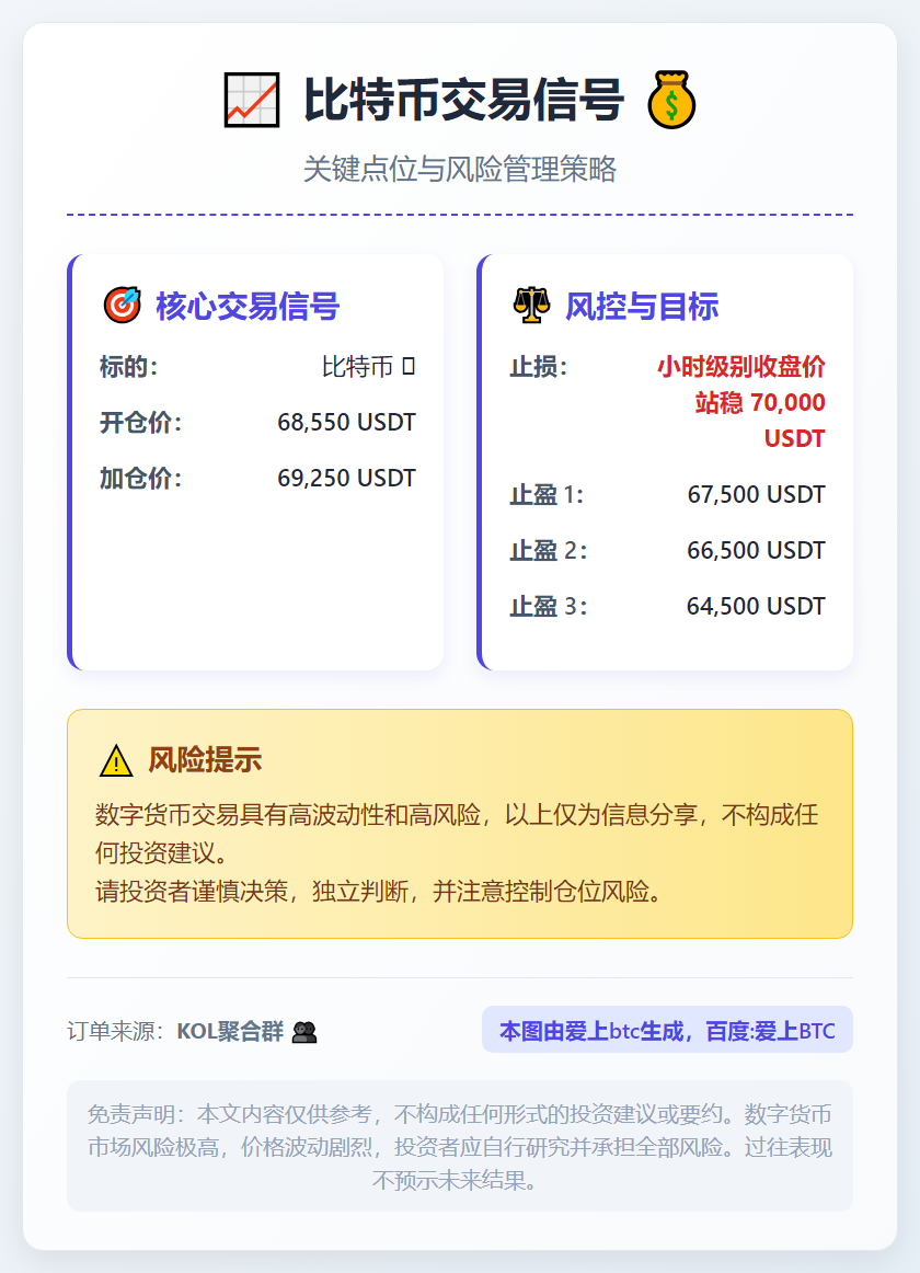 比特币交易信号