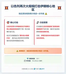 以色列再次大规模打击伊朗核心地区
