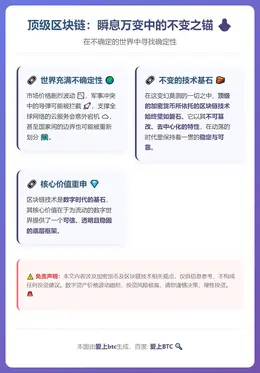 顶级区块链：瞬息万变中的不变之锚
