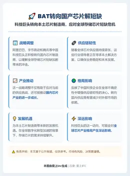 BAT转向国产芯片解短缺