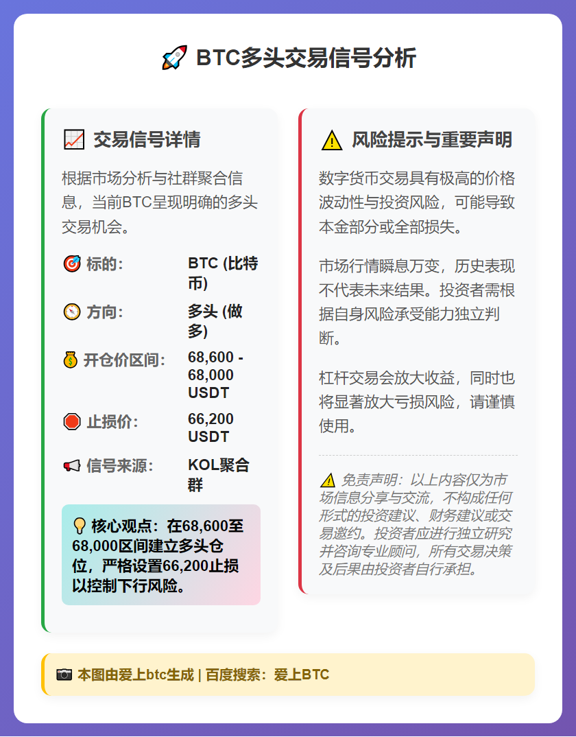 BTC多头交易信号