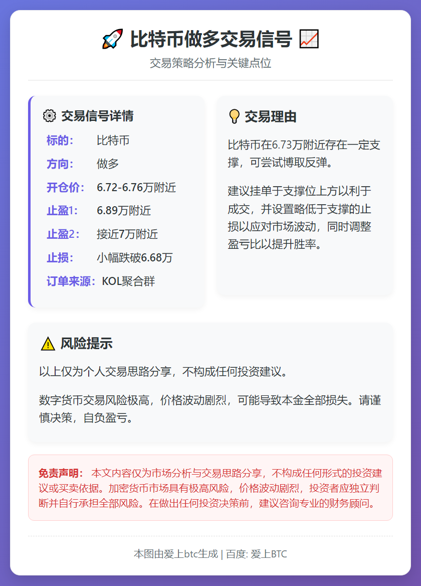 比特币做多交易信号