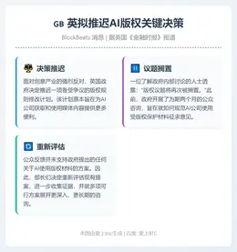 英拟推迟AI版权关键决策