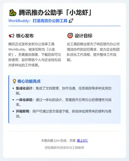 腾讯推办公助手「小龙虾」