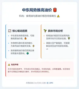 中东局势推高油价