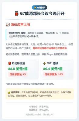 G7能源部长会议今晚召开