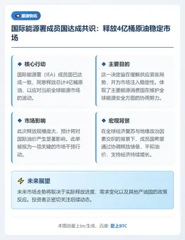 国际能源署释放4亿桶原油