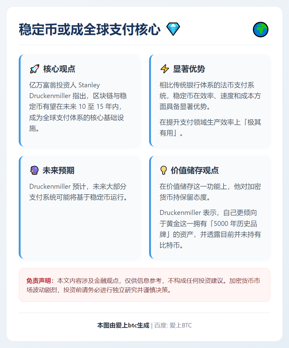 稳定币或成全球支付核心