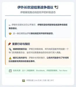 伊外长欢迎结束战争倡议