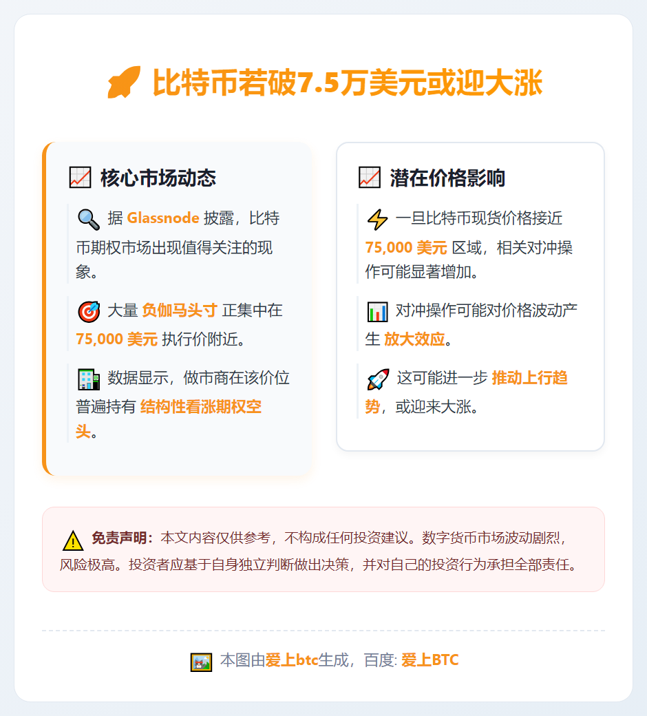 比特币若破7.5万美元或迎大涨