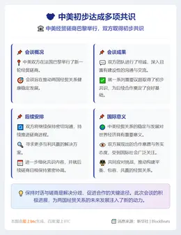 中美初步达成多项共识