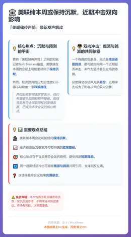 美联储本周或保持沉默，近期冲击双向影响