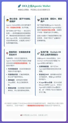 OKX上线Agentic Wallet，便捷自主兼顾