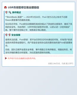 USR市场暂停交易全额赔偿