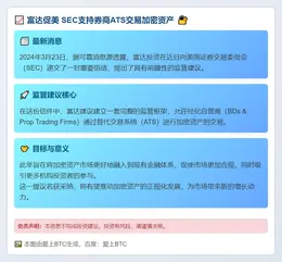 富达促美 SEC支持券商ATS交易加密资产
