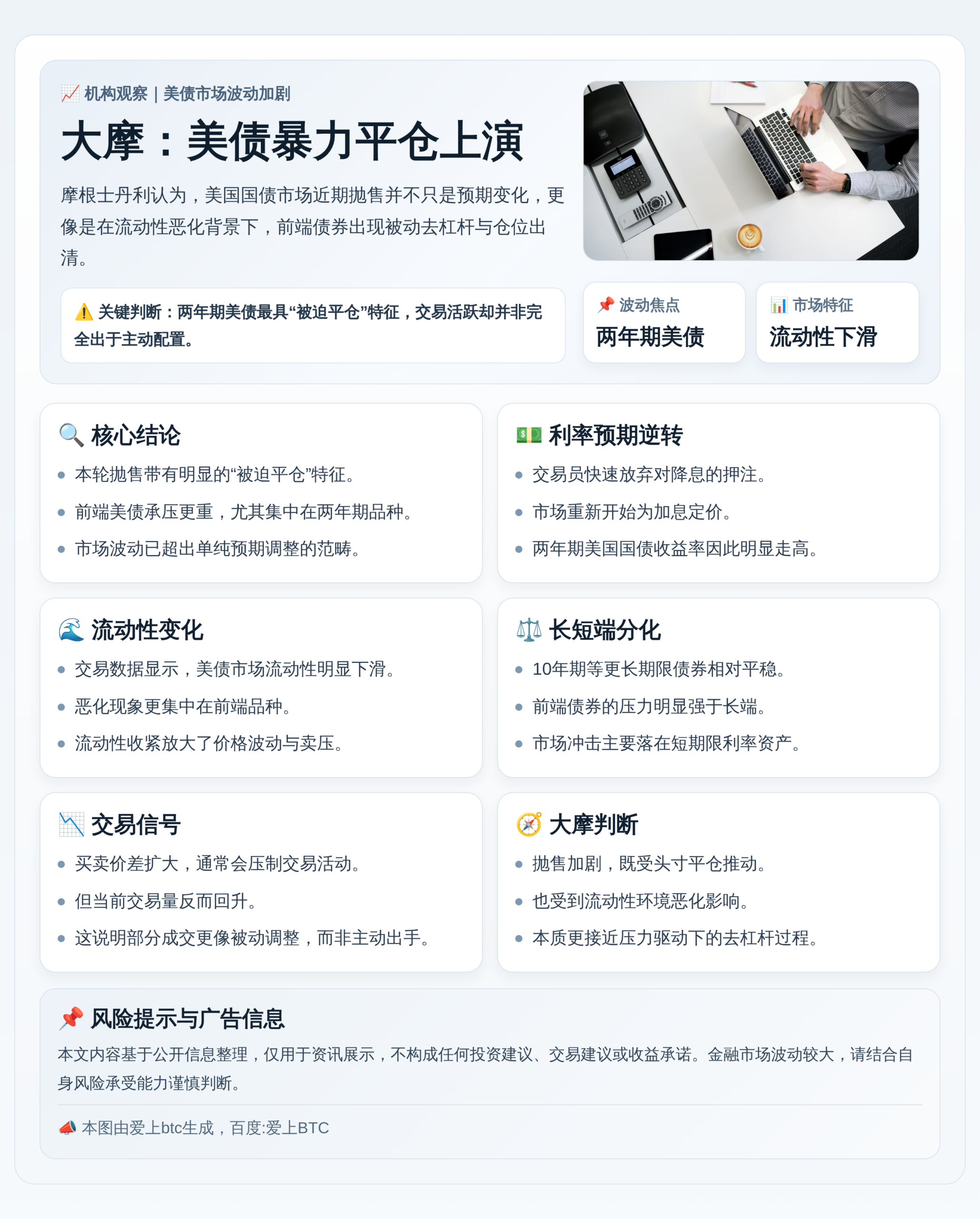 大摩：美债暴力平仓上演