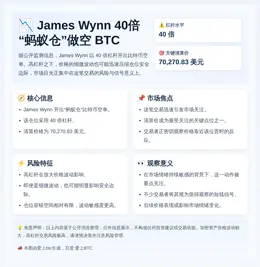 JamesWynn40倍蚂蚁仓空BTC