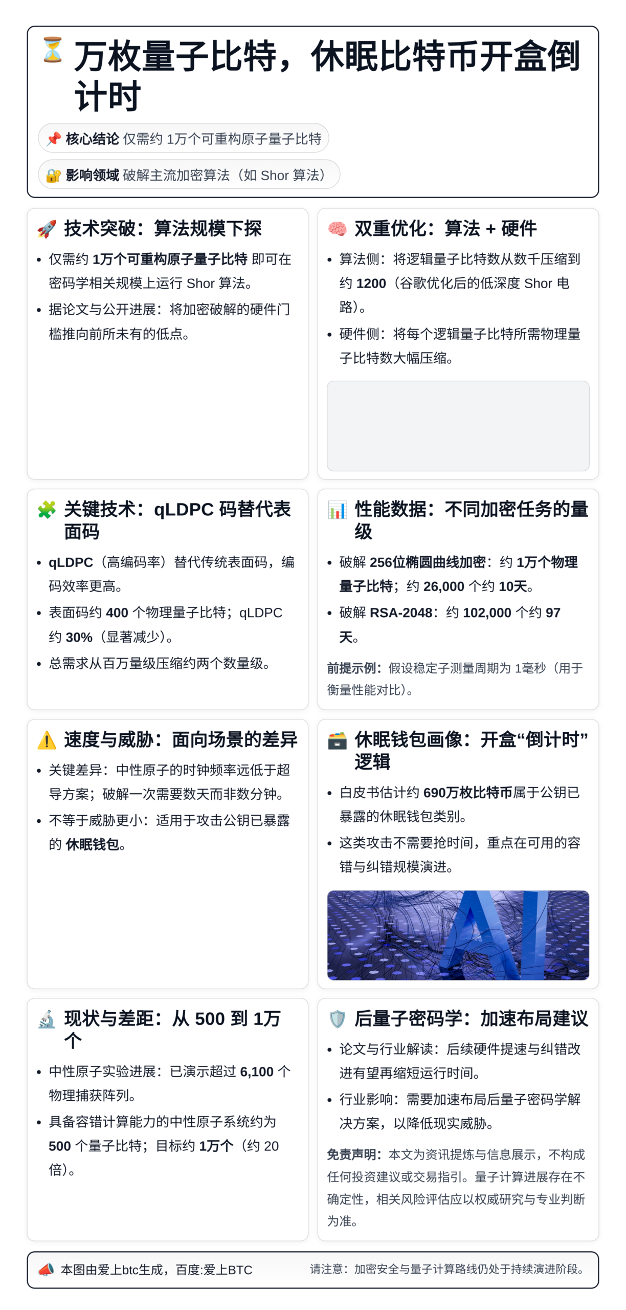 万枚量子比特，休眠比特币开盒倒计时