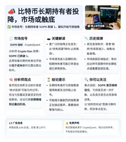 比特币长期持有者投降，市场或触底