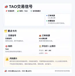 2026-04-01 05:41:41 TAO交易信号