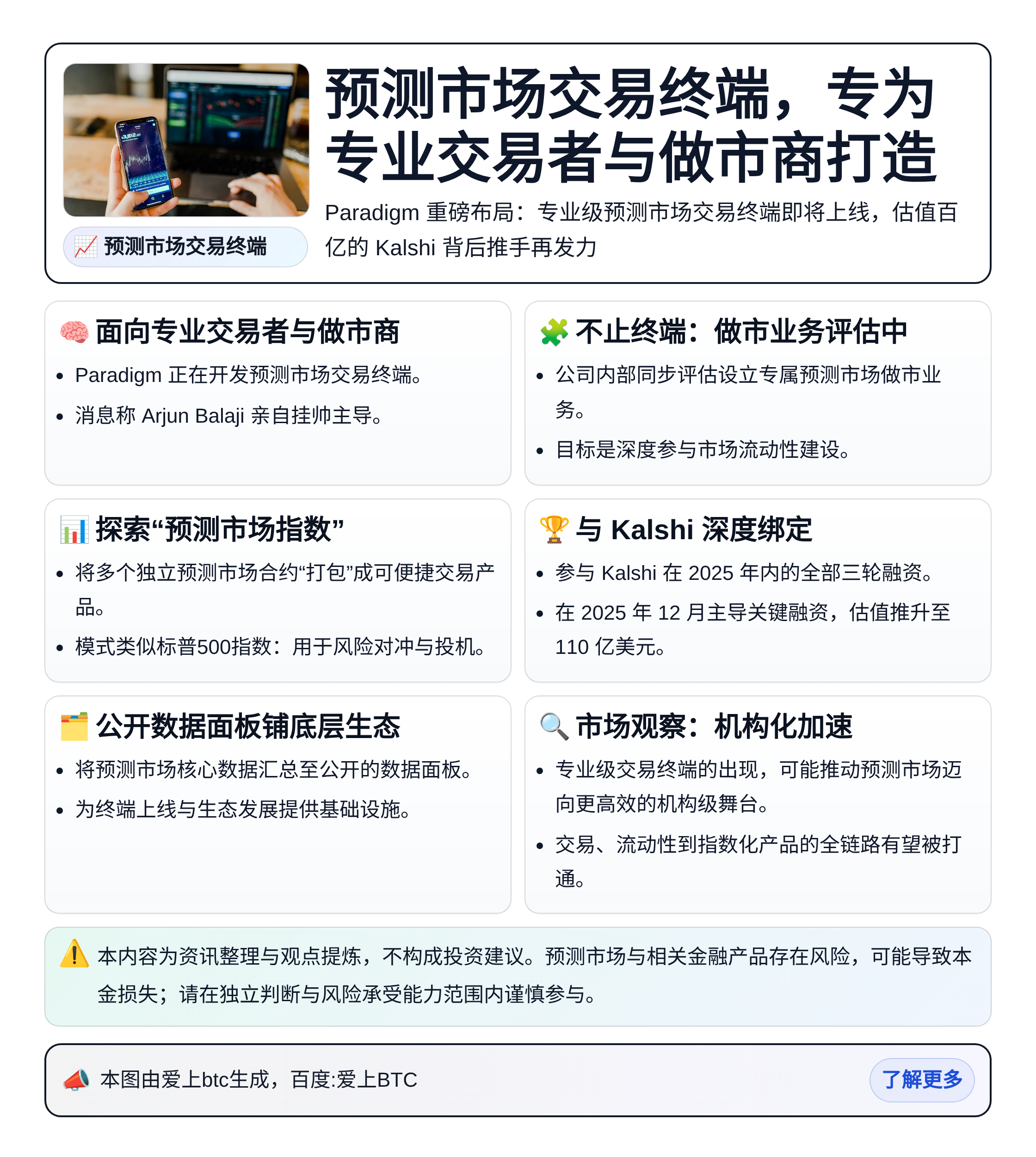 预测市场交易终端，专为专业交易者与做市商打造