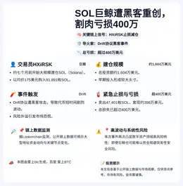SOL巨鲸遭黑客重创，割肉亏损400万