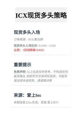 2026-04-03 08:36:38 ICX现货多头策略