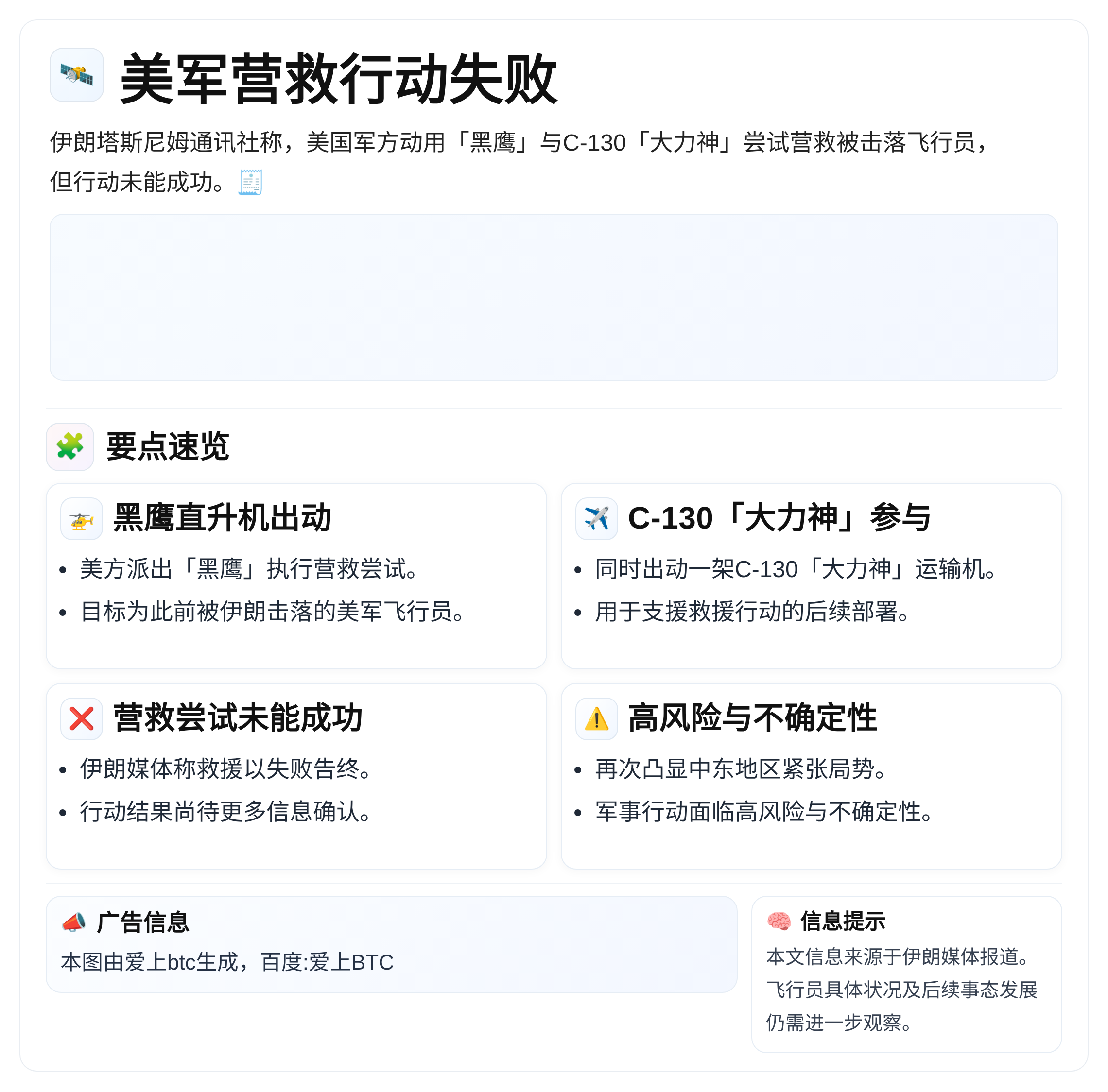 美营救飞行员行动失败