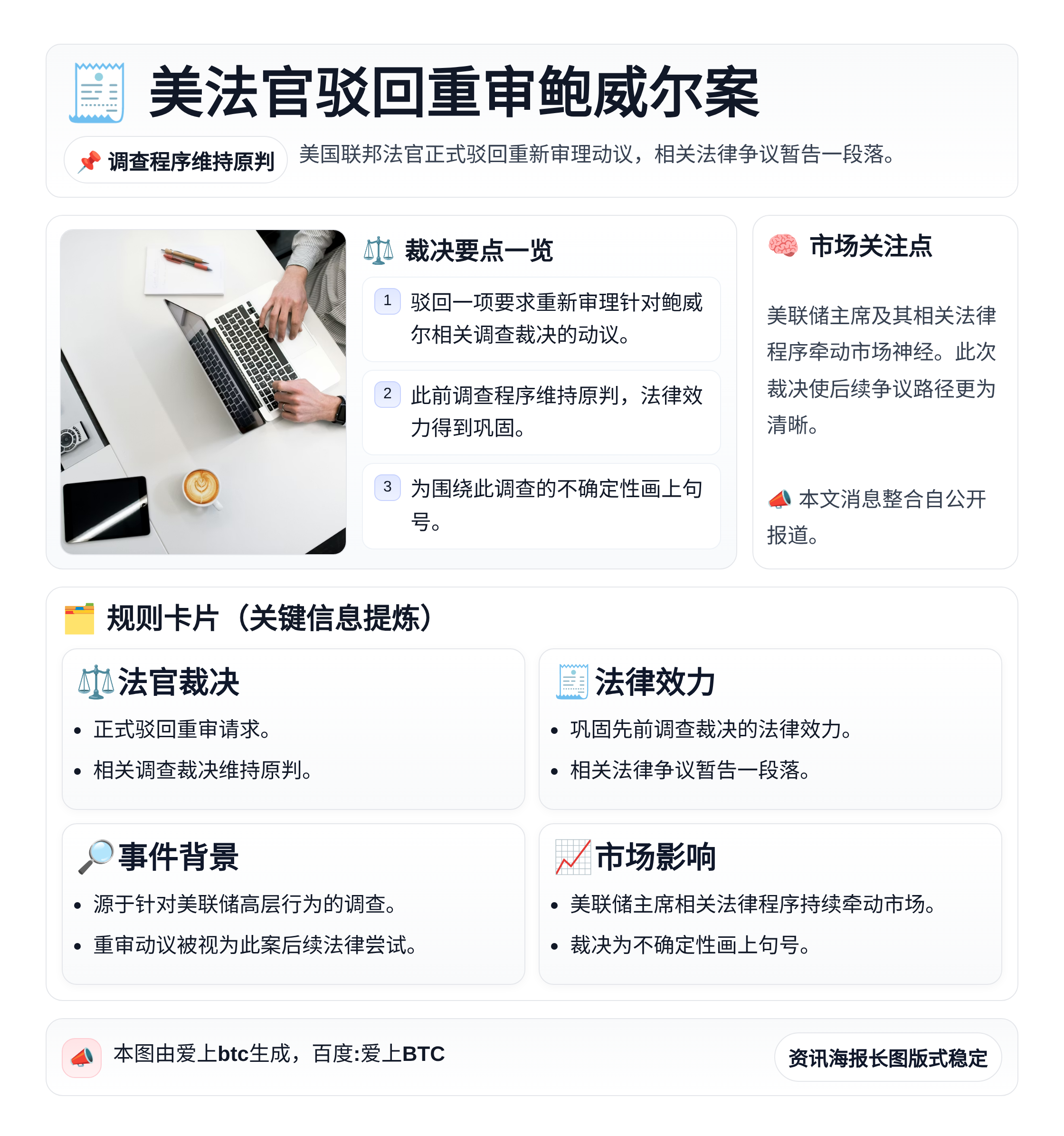 美法官驳回重审鲍威尔案