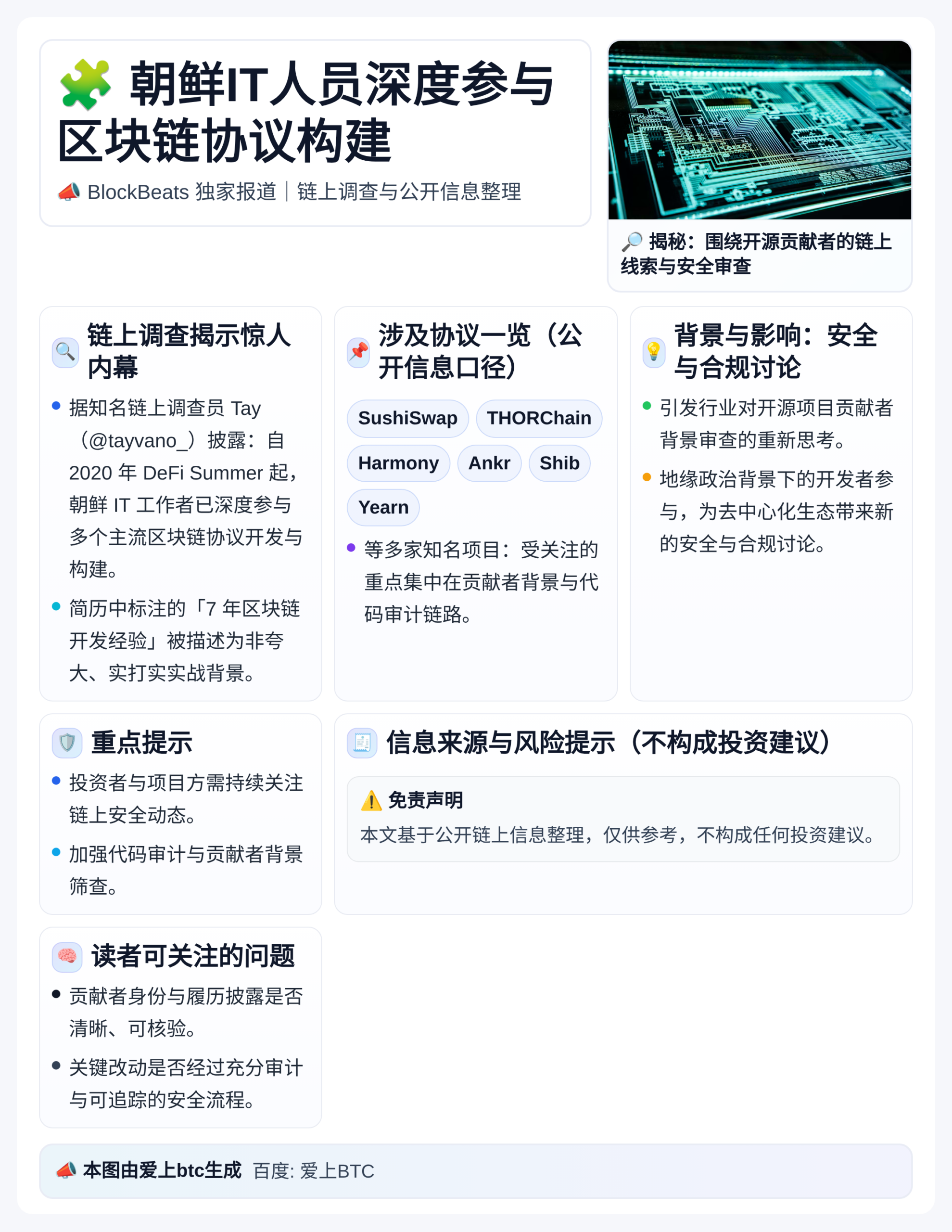 朝鲜IT人员深度参与区块链协议构建