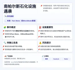 南帕尔斯石化设施遇袭