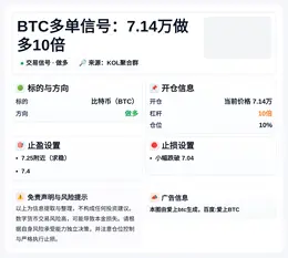 2026-04-08 04:10:13 BTC多单信号：7.14万做多10倍