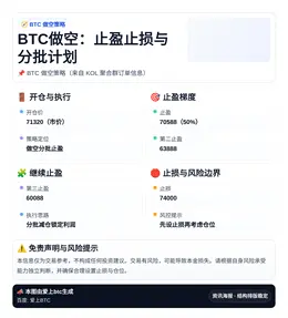 2026-04-09 14:04:18 BTC做空：止盈止损与分批计划