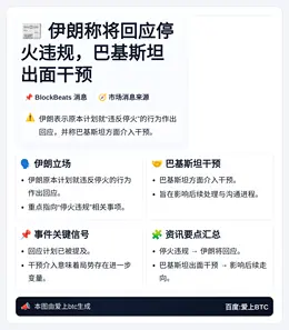 伊朗称将回应停火违规 巴基斯坦出面干预