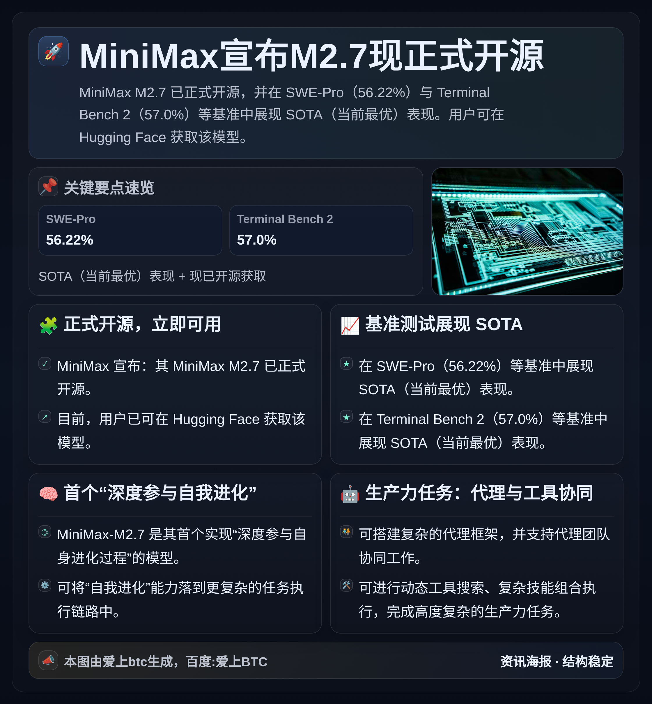 MiniMax宣布M2.7现正式开源