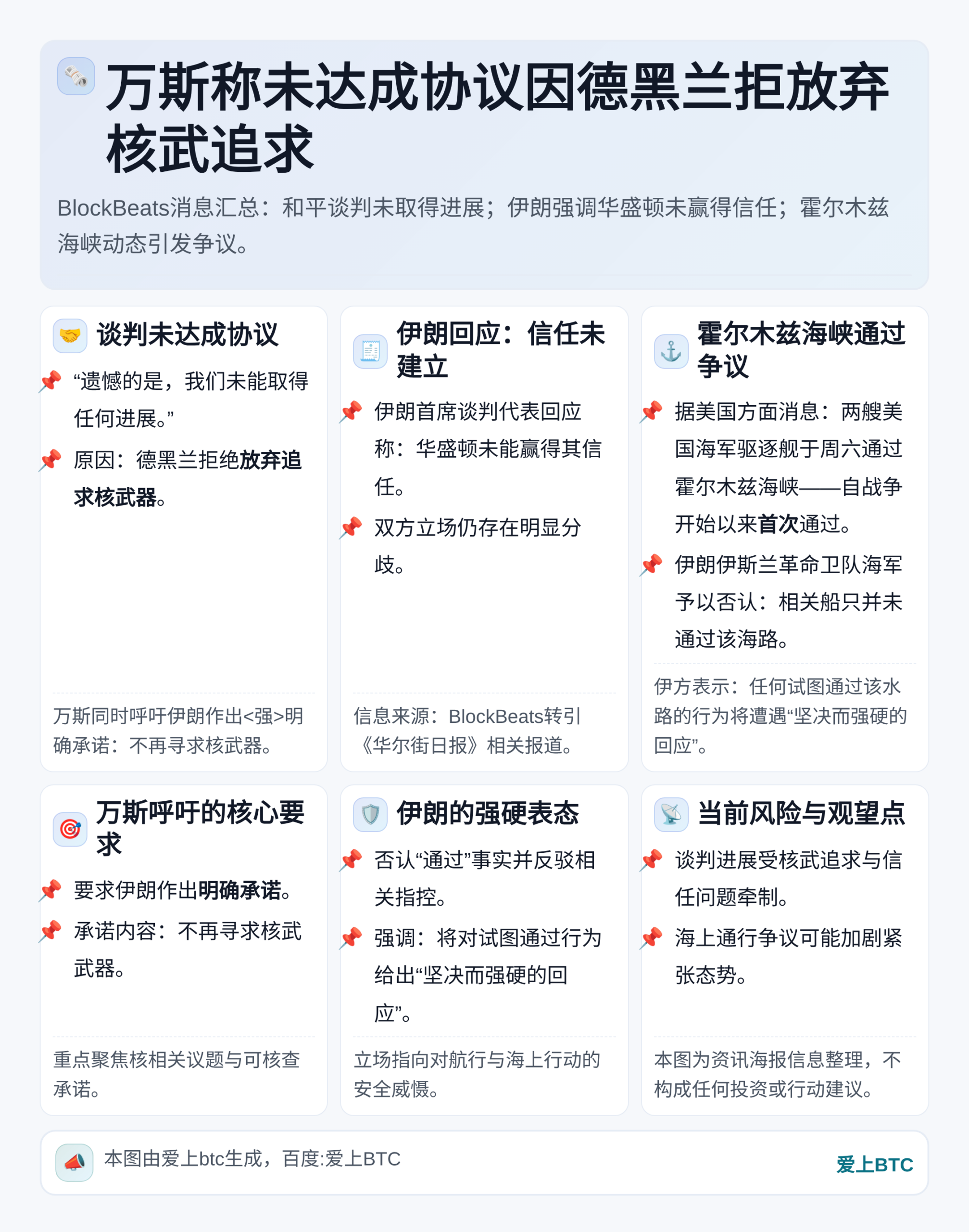 万斯称未达成协议因德黑兰拒放弃核武追求