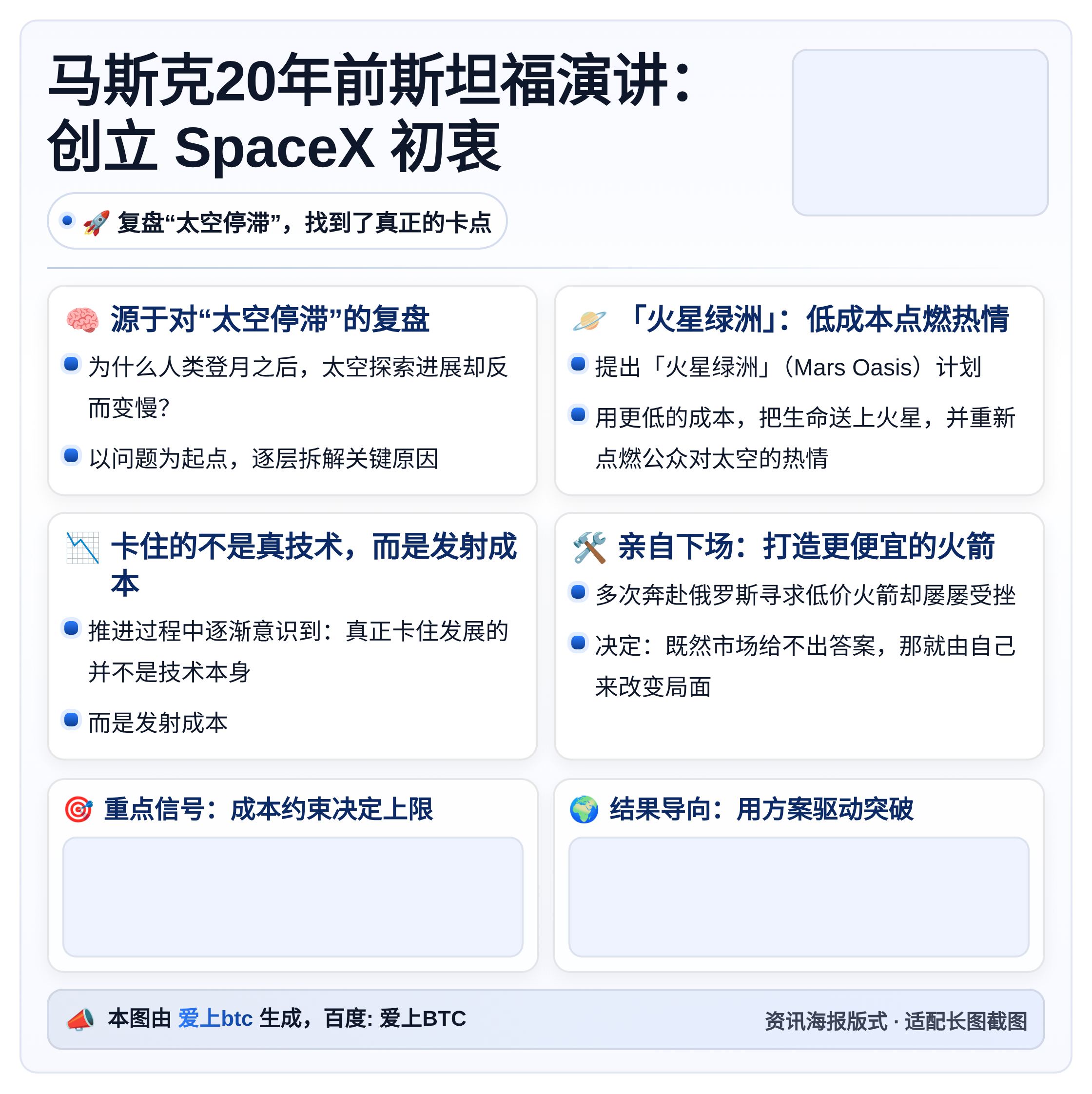 马斯克20年前斯坦福演讲：创立SpaceX初衷