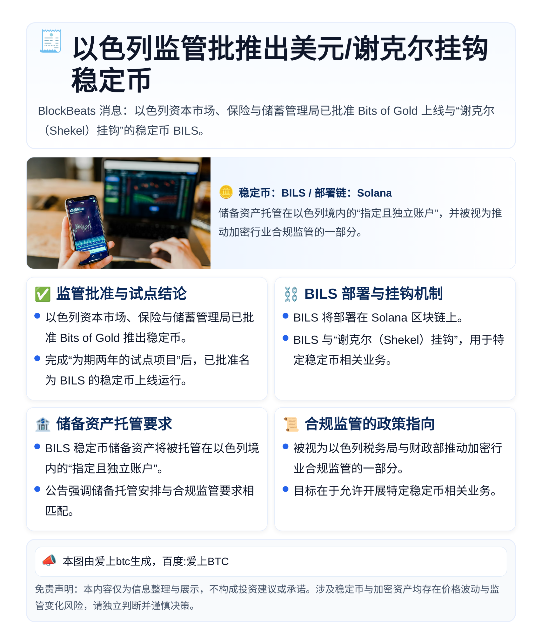 以色列监管批推出美元/谢克尔挂钩稳定币