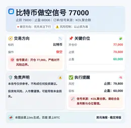 2026-04-28 02:34:24 比特币做空信号77000，止损79800
