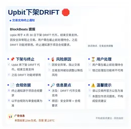 Upbit下架DRIFT